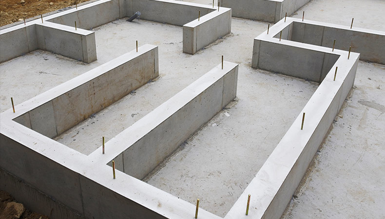 fondazioni platea cemento
