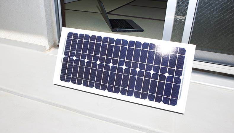 pannelli solari ringhiere balcone