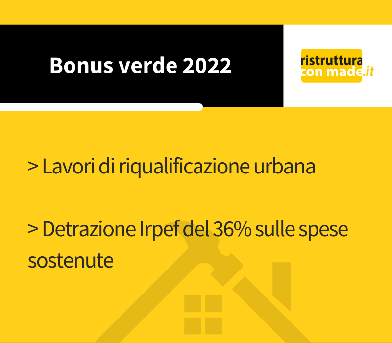 Bonus Casa 2022: quali sono i lavori di ristrutturazione detraibili?
