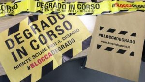 Nastri gialli contro il degrado Nastri gialli contro il degrado