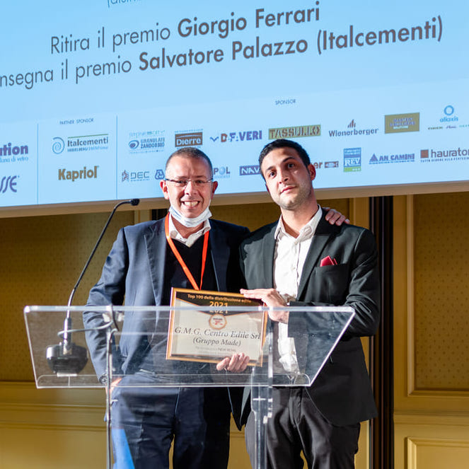 premiazione GMG Centro Edile - Giorgio Ferrari