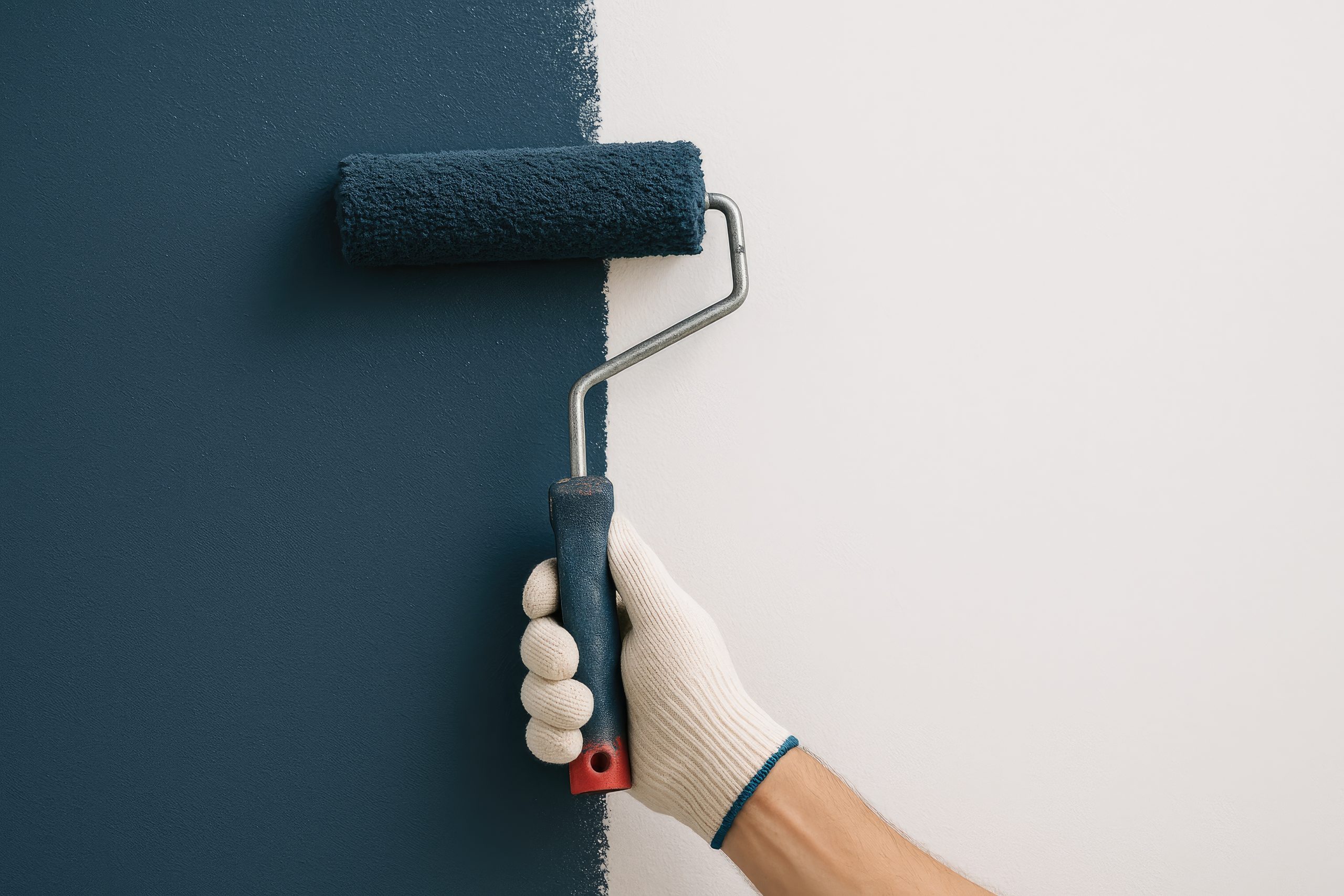 Come imbiancare una parete già colorata