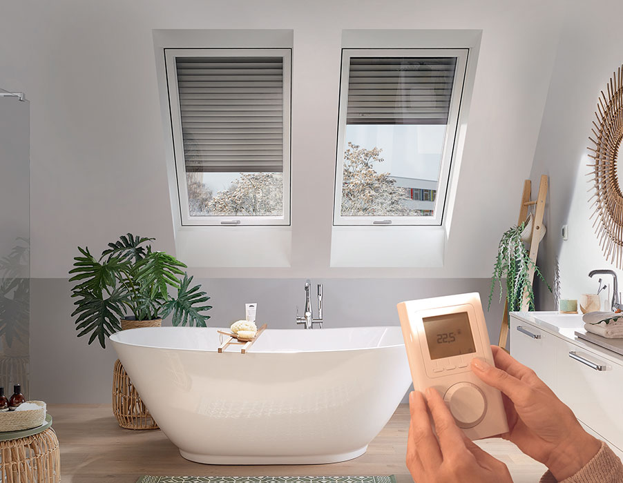 Finestre da tetto e comfort abitativo: la rivoluzionaria finestra riscaldante Roto Designo Heat