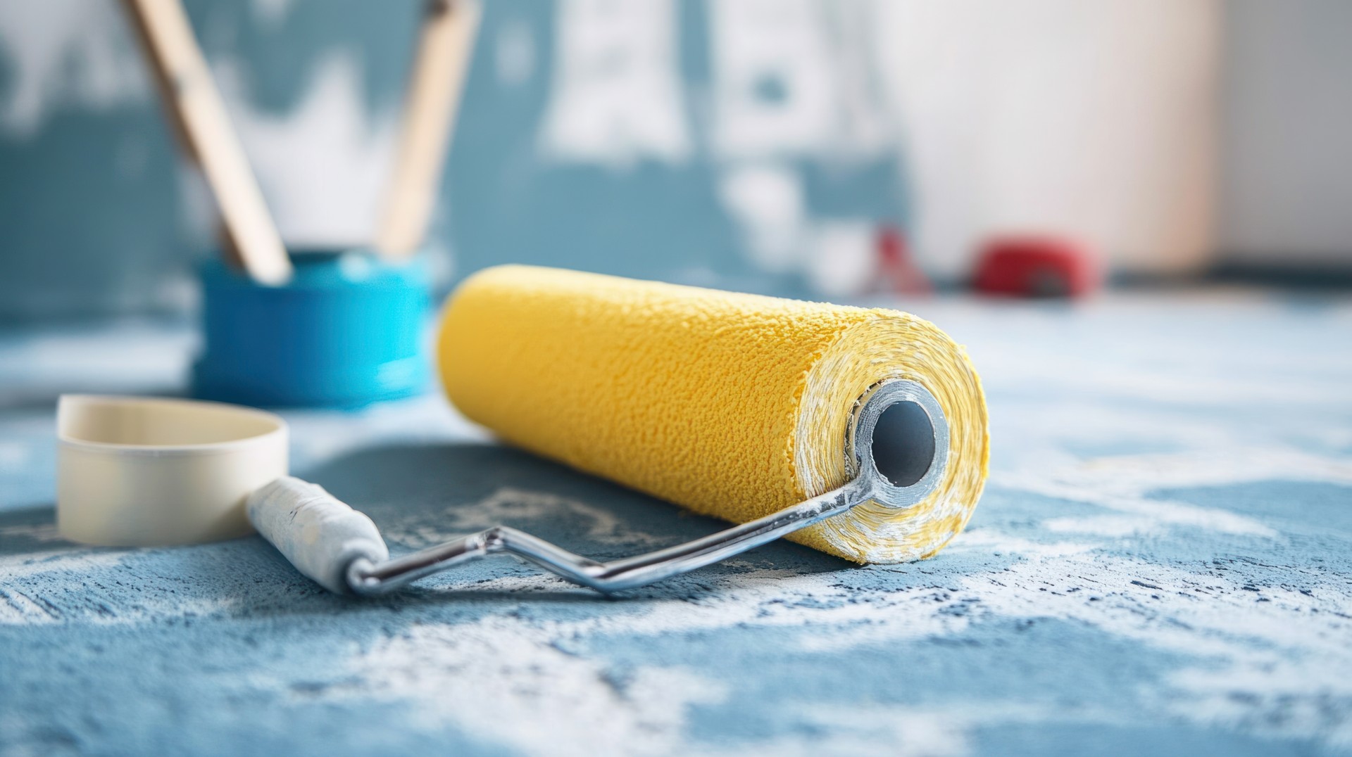 Che tecnica usare con il rullo da pittura?