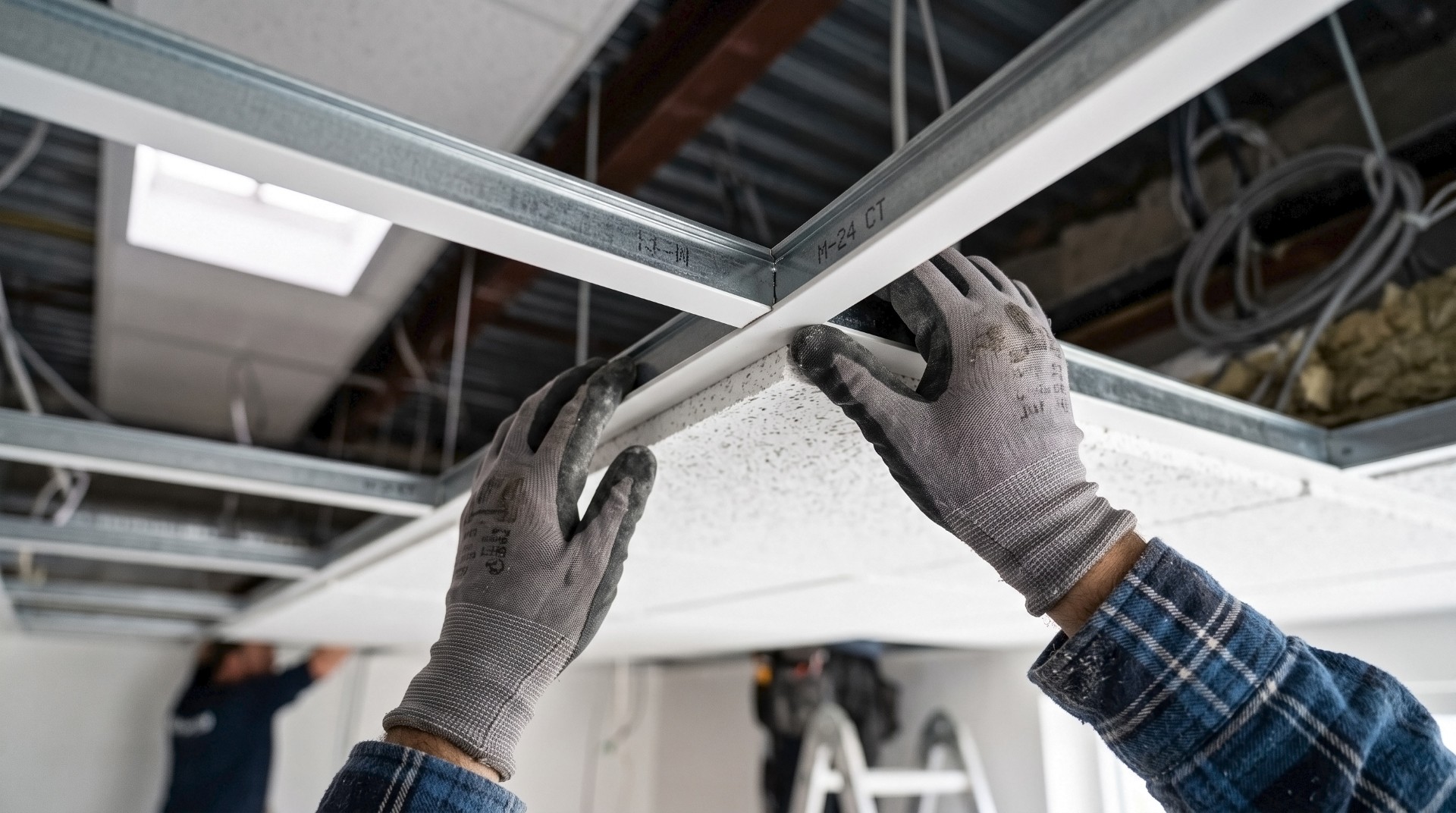 Come installare il controsoffitto in cartongesso?